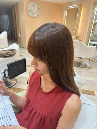 ロング 釣谷 優心のヘアスタイル