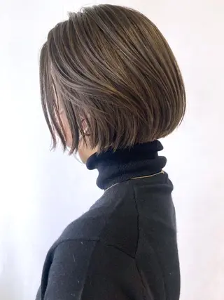 ショート カラー パーマ ヘアアレンジ ITbyALBUM 浦和店のヘアスタイル