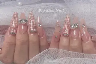 ネイル HANA 長さだしのネイルデザイン