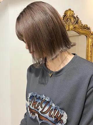 ミディアム La Lauren所属・ダブルカラー/透明感 💈JUNYA💈のヘアスタイル