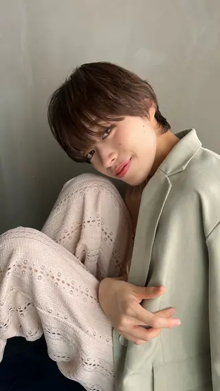 ショート カラー ショート/ボブ/ 心斎橋/宮脇美奈のヘアスタイル