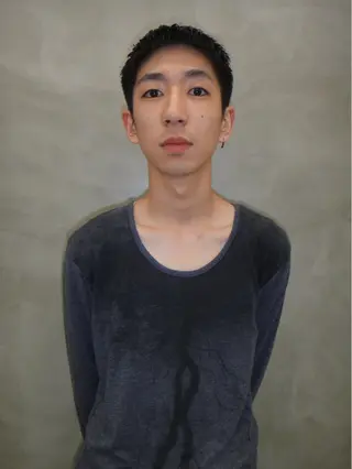 メンズ メンズカット パーマ[佐橋]のヘアスタイル