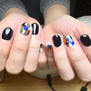 ショート nail salon cojicoji所属・cojicoji 朝日のネイルデザイン