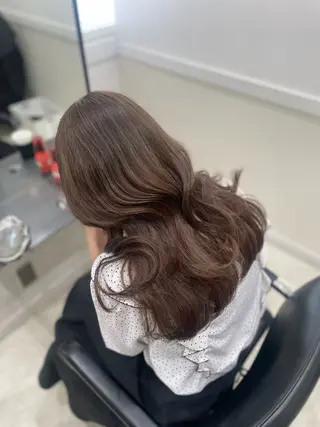 ロング 🤍韓国トレンド ヘア🤍miku🤍のヘアスタイル
