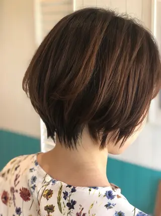 ショート Snaly カラー特化ページのヘアスタイル