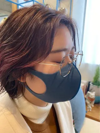 ショート カラー Ate by little所属・青木 梢のヘアスタイル