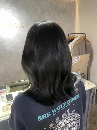 ミディアム FERIA  あべの 🌼西口実来🌼のヘアスタイル