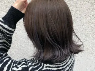 ミディアム カラー アトランティス羽倉崎所属・新垣 智大のヘアスタイル