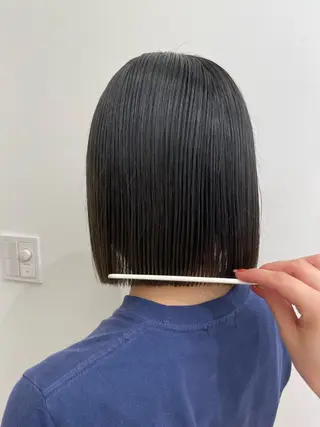 ミディアム カラー イシバシ ミナミのヘアスタイル