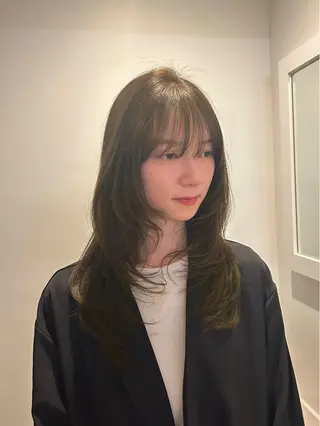 カラー 伊沢 美憂 ⌇﻿渋谷アシスタントのヘアスタイル