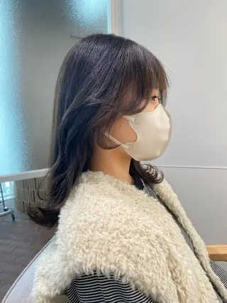 セミロング カラー CURIO/南船場 /RIN💈🍎のヘアスタイル