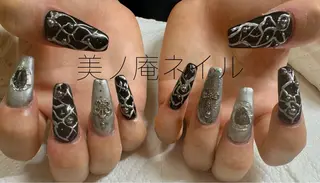 ネイル 美ノ庵ネイルサロン メトロポリタン前店のネイルデザイン