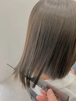 ショート カラー 佐々木 達也のヘアスタイル