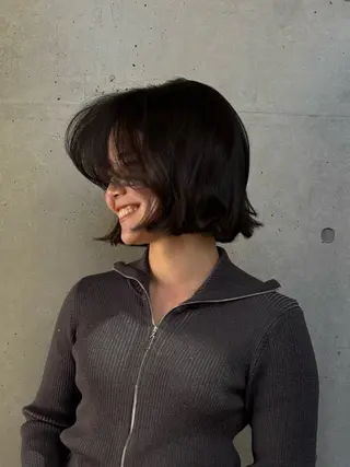 ミディアム 美髪透明感 カラー🌿✨️のヘアスタイル