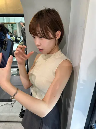 ショート taiga ショート /レイヤー/矯正🌈のヘアスタイル