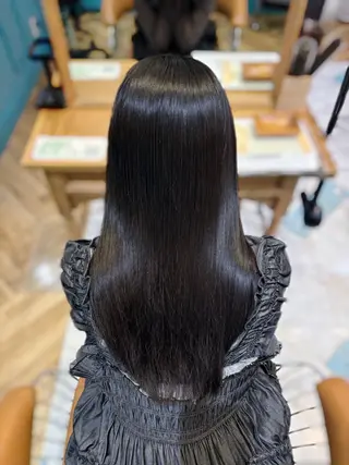 ロング 顔周りレイヤーカット /髪質改善/ゆう🤍のヘアスタイル