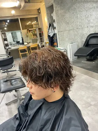 パーマ 💈メンズパーマ特化 金子温貴💈のヘアスタイル