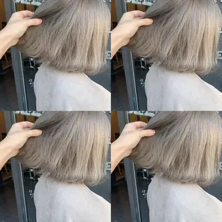 ショート カラー ヘアアレンジ マツエク・マツパ acta noid　etto所属・袴田 伊代のヘアスタイル