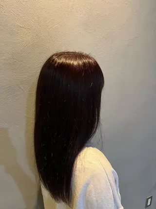 カラー yuto /ブリーチ /艶カラー/縮毛矯正のヘアスタイル