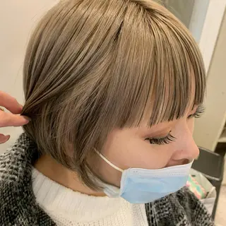 カラー ヤマダ サクラのヘアスタイル