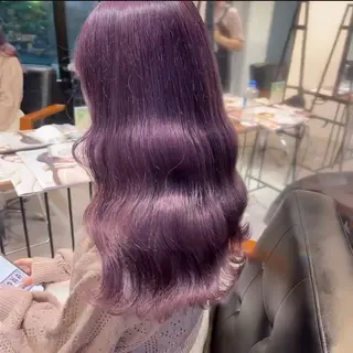 セミロング カラー ヘアアレンジ ･˚✧すずね˚✧* lucia(ルチア)のマツエク・マツパデザイン
