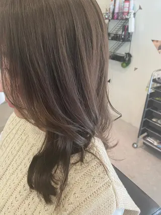 ロング カラー ヘアアレンジ Rely 美空のヘアスタイル