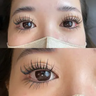 マツエク・マツパ Aim NAIL&EYELASH.BROW立花店所属・Aim立花店 Mihoのマツエク・マツパデザイン