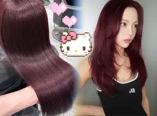 ロング カラー ワンホン🎀韓国ヘア 💞渋谷/GAKUのヘアスタイル