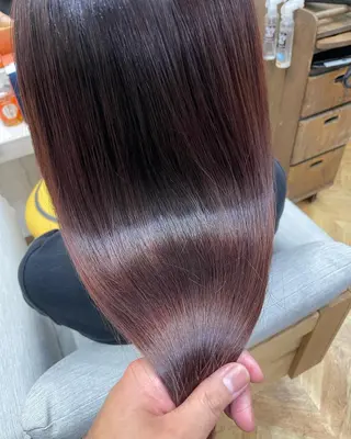 カラー パーマ ヘアアレンジ メンズ キッズ ネイル マツエク・マツパ Saffyハリウッド トリートメント◎のヘアスタイル