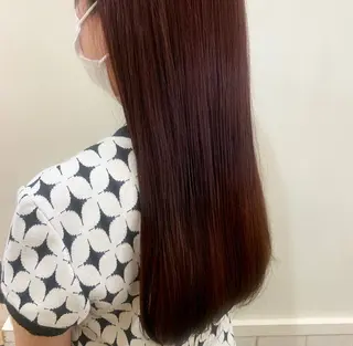 ロング 顔周りレイヤー 🎀マリノのヘアスタイル