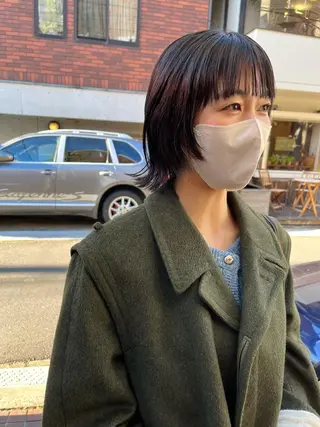 ショート NOUN所属・eri kinjoのヘアスタイル