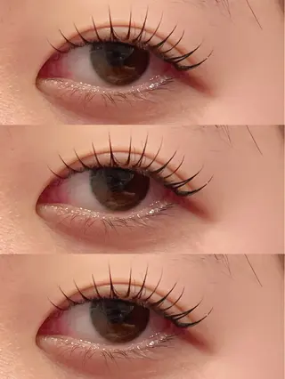 マツエク・マツパ 鈴木🍒 韓国風/束感⋆꙳のマツエク・マツパデザイン