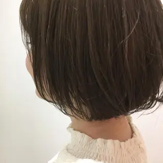 ショート カラー 銀座🤍ボブ/ ミディアム/佐野夢美のヘアスタイル