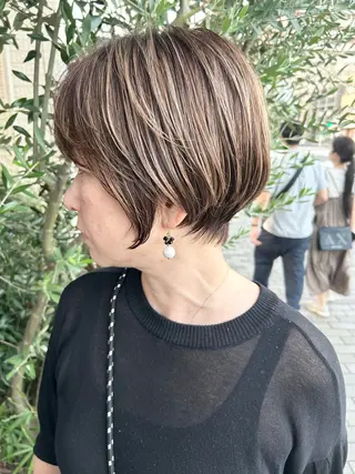 ショート FELIZA所属・似合わせの達人🔥 石川就平のヘアスタイル