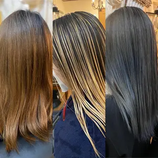 ロング カラー GOLD BLACK所属・究極の艶髪！ 艶神！大矢祥央のヘアスタイル