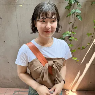 ショート パーマ 大橋 芽衣のヘアスタイル