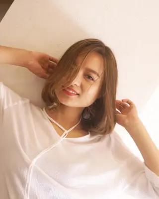 ショート カラー シンプル+αな デザインを 松崎陸のヘアスタイル