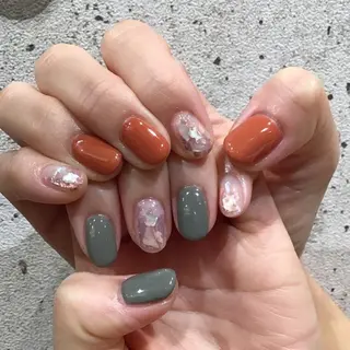 ネイル hair&nail NO-MU所属・hair&nail NO-MUのネイルデザイン
