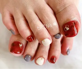 ネイル tRING* しいの木台のネイルデザイン