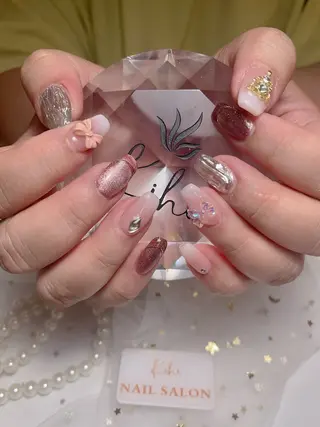 ネイル さくら💮💮 【オフ無料】のネイルデザイン