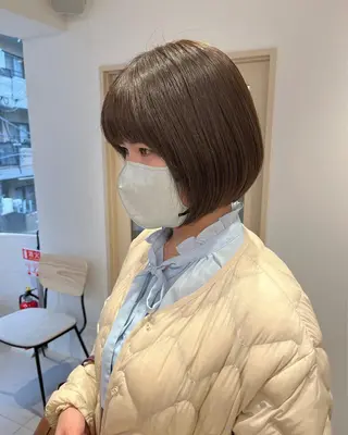 ショート カラー お洒落パーマ/ボブ ❄️Tomoka❄️のヘアスタイル