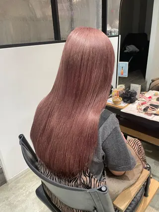 ロング カラー 瀬尾 香乃子のヘアスタイル