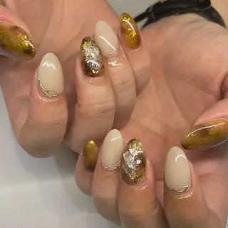 ネイル 糀屋 彩奈のネイルデザイン