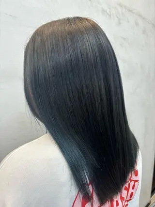 セミロング 飛田 真彩のヘアスタイル