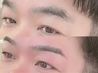 メンズ アイブロウ 眉毛専門店+brow 🌟KAHO🌟のマツエク・マツパデザイン