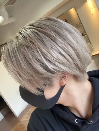 ショート カラー メンズ STUDIO 4H所属・小山功陽 /メンズスタイルのヘアスタイル