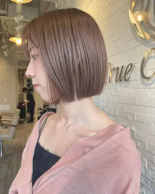 ロング ヘアアレンジ カラー 🦄コグレケンタピ ンクカラー🎨パーマのヘアスタイル