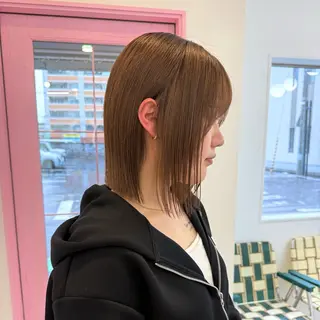 『新潟でボブとハイ トーンなら僕』あいるのヘアスタイル