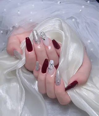 ネイル 🎀も ものネイルデザイン