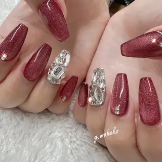 ネイル She nail studio 原宿所属・パラジェル有/ スカルプ/mahoのネイルデザイン